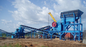 Ligne de production de concassage de granit de 200 t/h au Nigeria