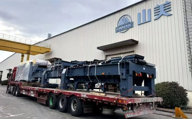 Pleine puissance, livraison mondiale ! Les expéditions de Shanghai SANME Machinery continuent de progresser