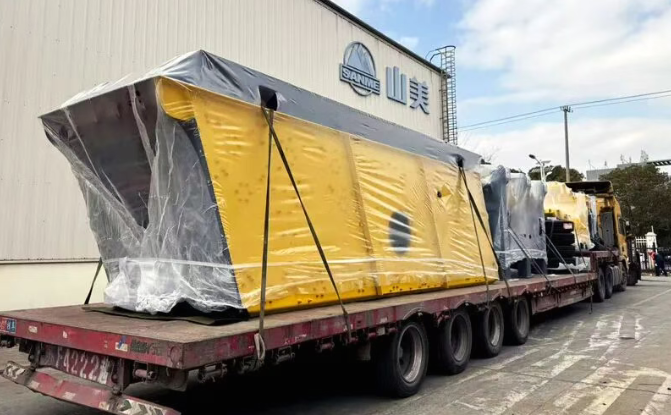 Pleine puissance, livraison mondiale ! Les expéditions de Shanghai SANME Machinery continuent de progresser