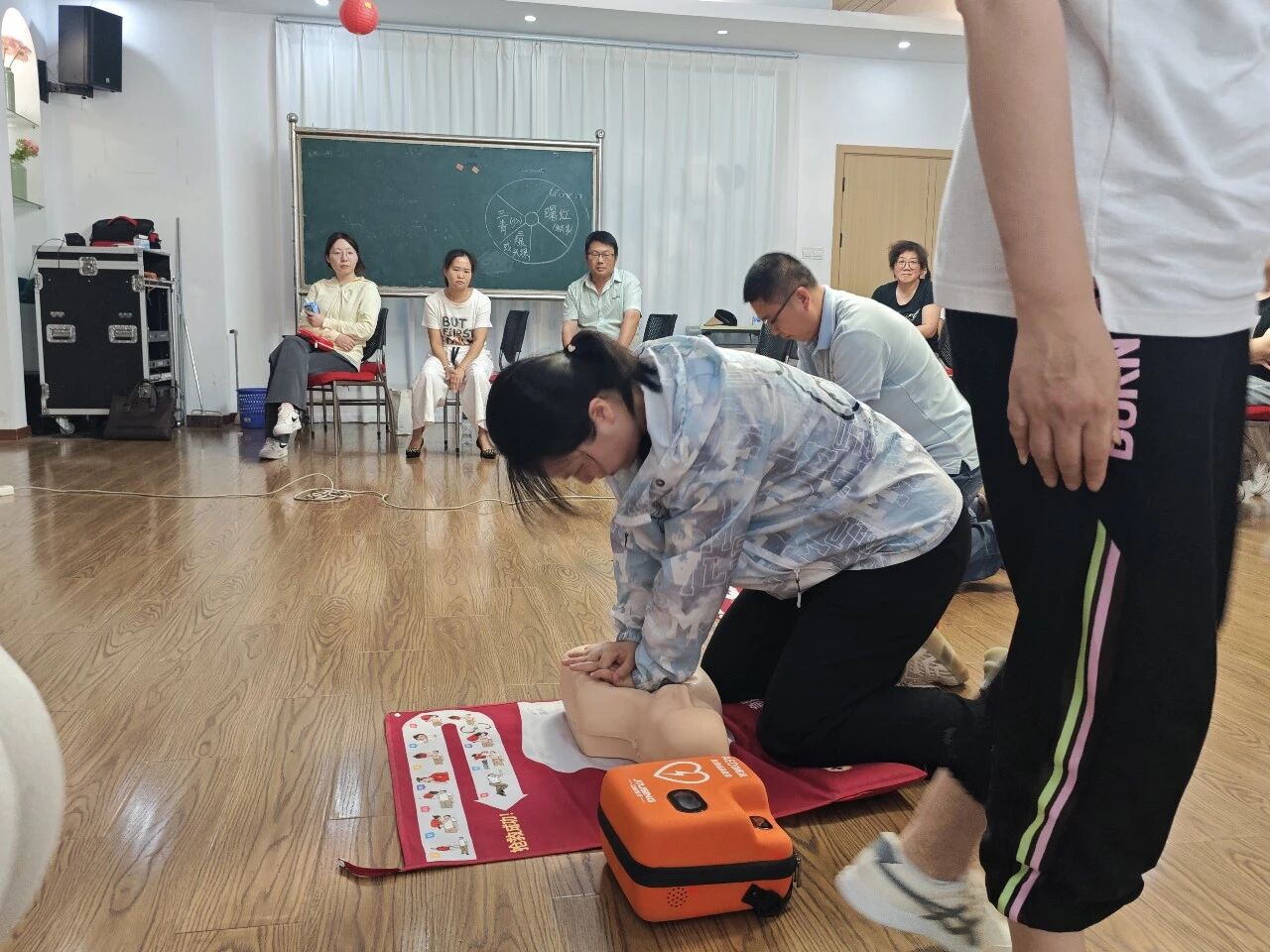 Compétences forgeant des boucliers et escorte de premiers secours Shanghai SANME Co., Ltd. construit une « ligne de défense vitale » pour une production sûre