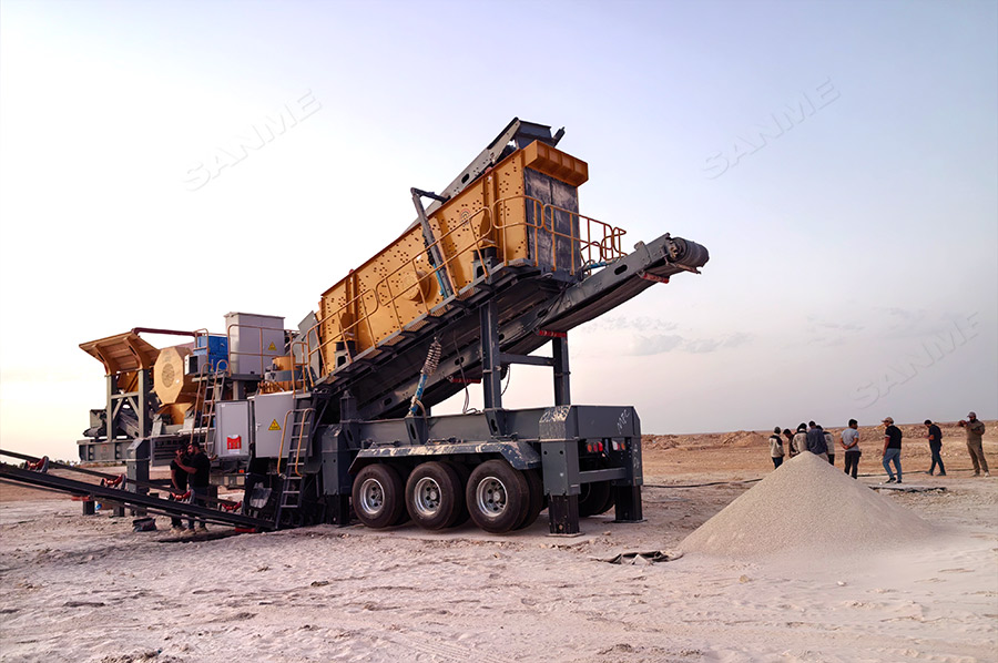 Chaîne de concassage de granit dune capacité de 100 t/h en Irak