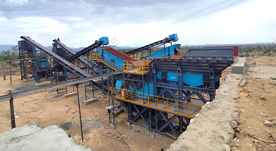 Ligne de concassage de granit de 300 tonnes par heure au Cameroun
